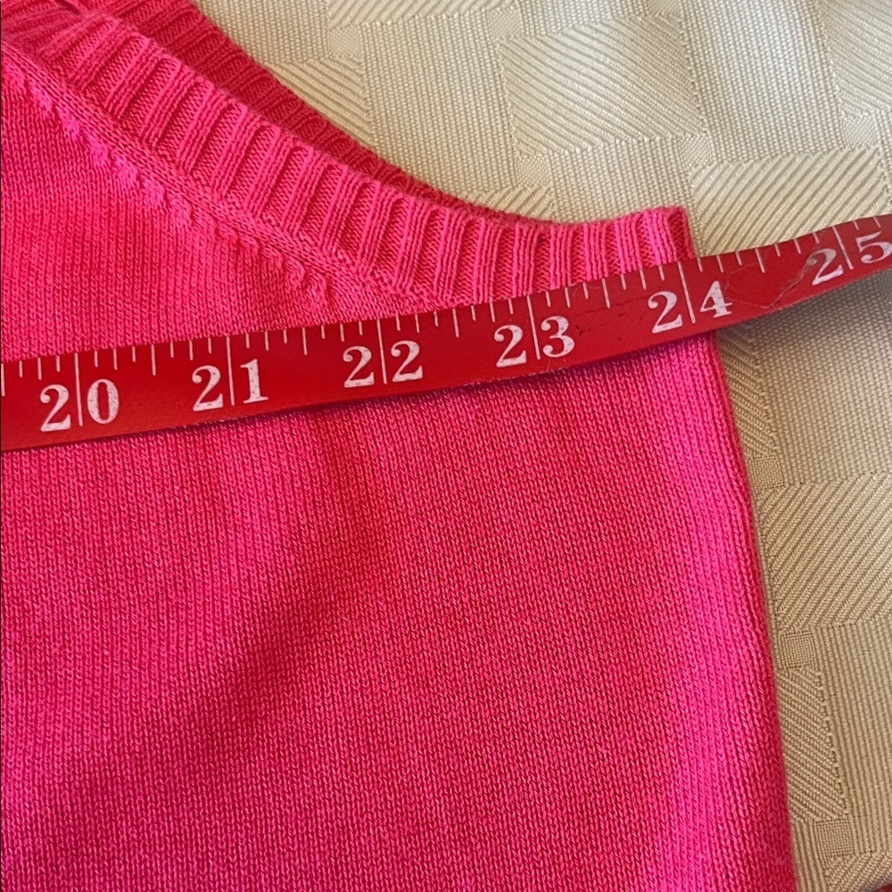 NWT Sag Harbor pink Tank Top size 2X - Picture 6 of 8